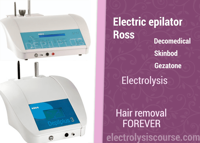 Electric epilator ROSS